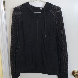 Black lululemon zip up